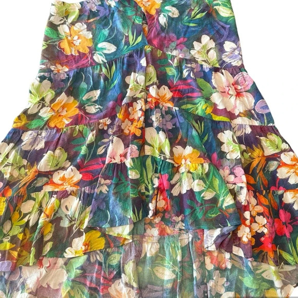 Jams World Women’s Floral Oasis Halter Top - Picture 3 of 6